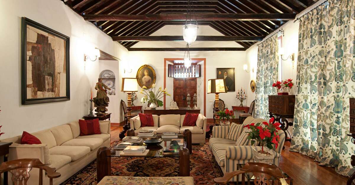 Een foto van het interieur van Hotel Rural Cortijo San Ignacio Golf