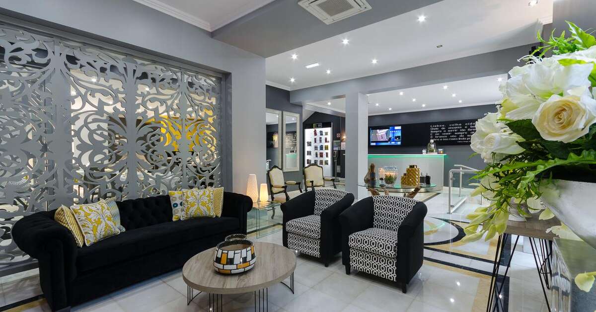 Een foto van het interieur van Avenida Park Hotel