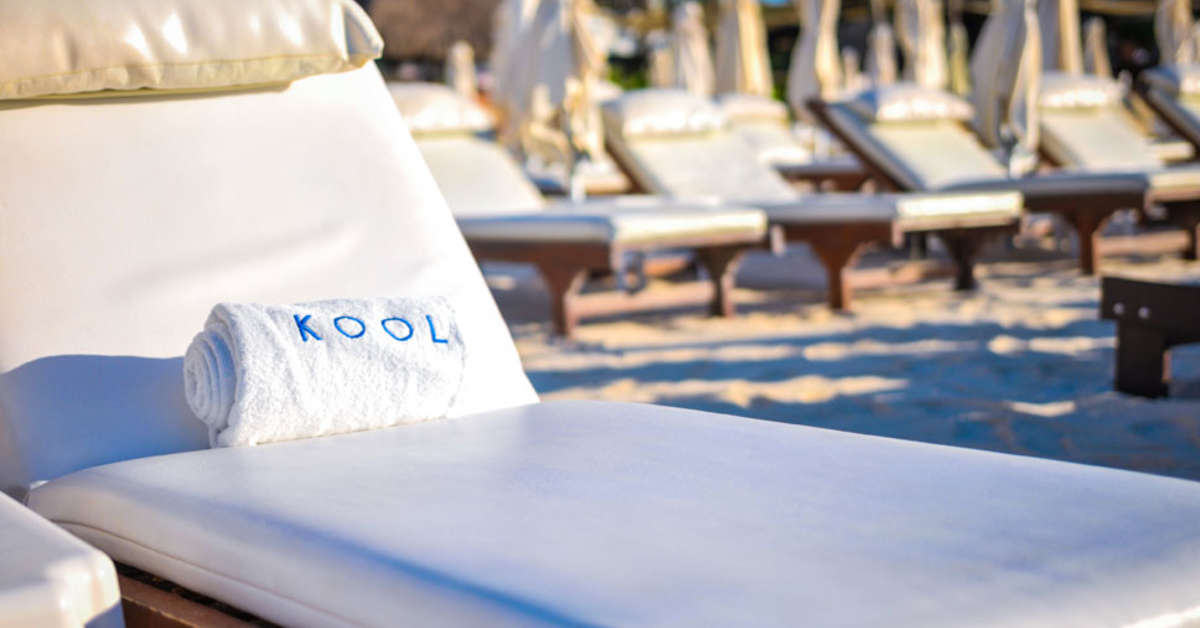 Een foto van het zwembad bij Nina Hotel & Beach Club