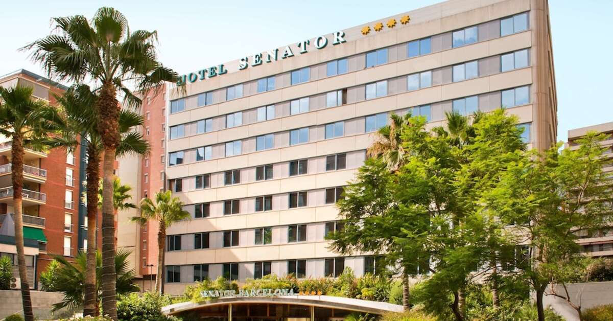 Een foto van de buitenkant van Ilunion Les Corts
