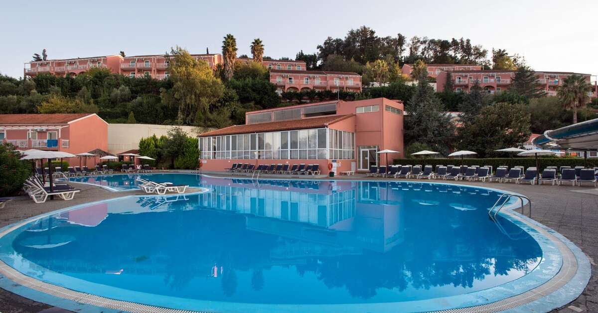 Een foto van het zwembad bij Panorama Sidari Hotel