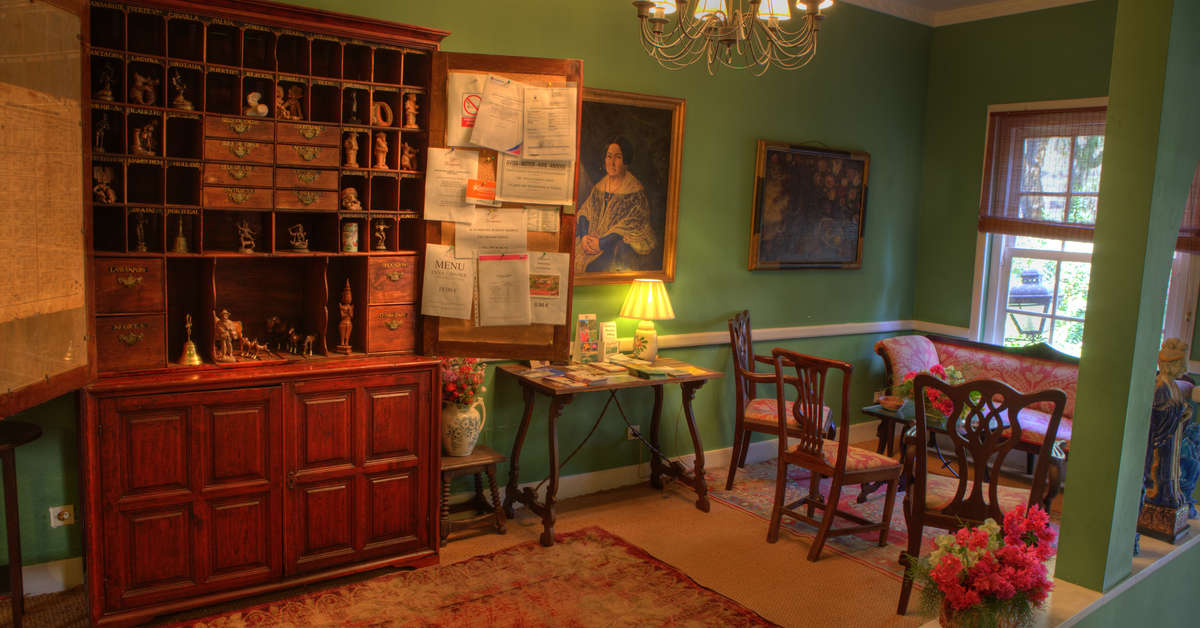 Een foto van het interieur van Finca Las Longueras