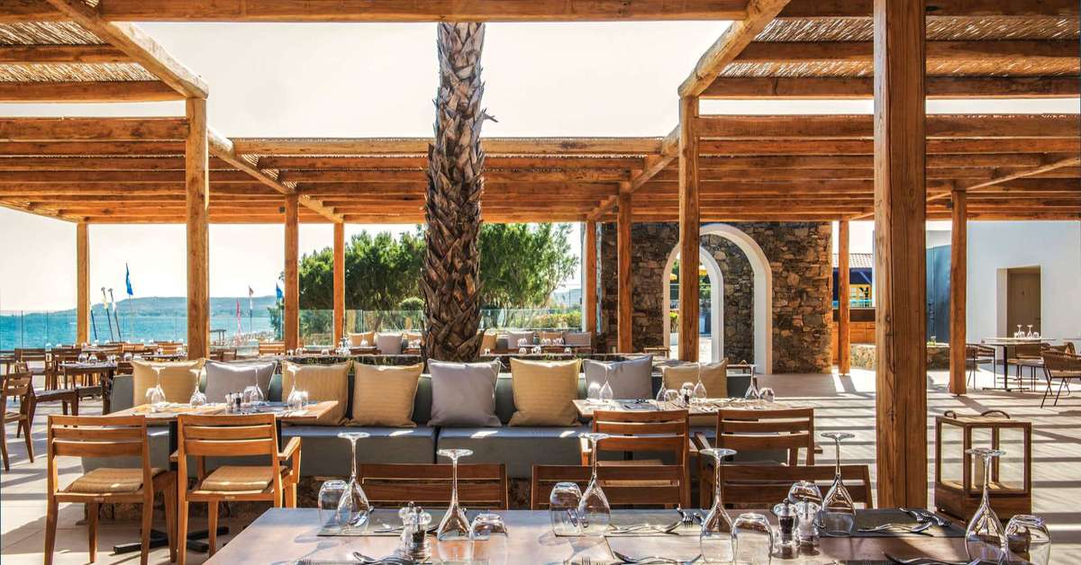Een foto van de faciliteiten bij Mitsis Norida Beach Hotel