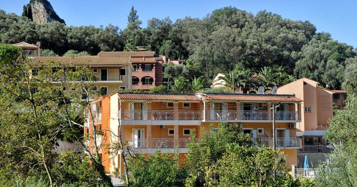Een foto van de buitenkant van Aparthotel Angelica