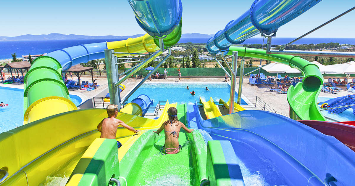 Ein Foto vom Pool im Kipriotis Aqualand
