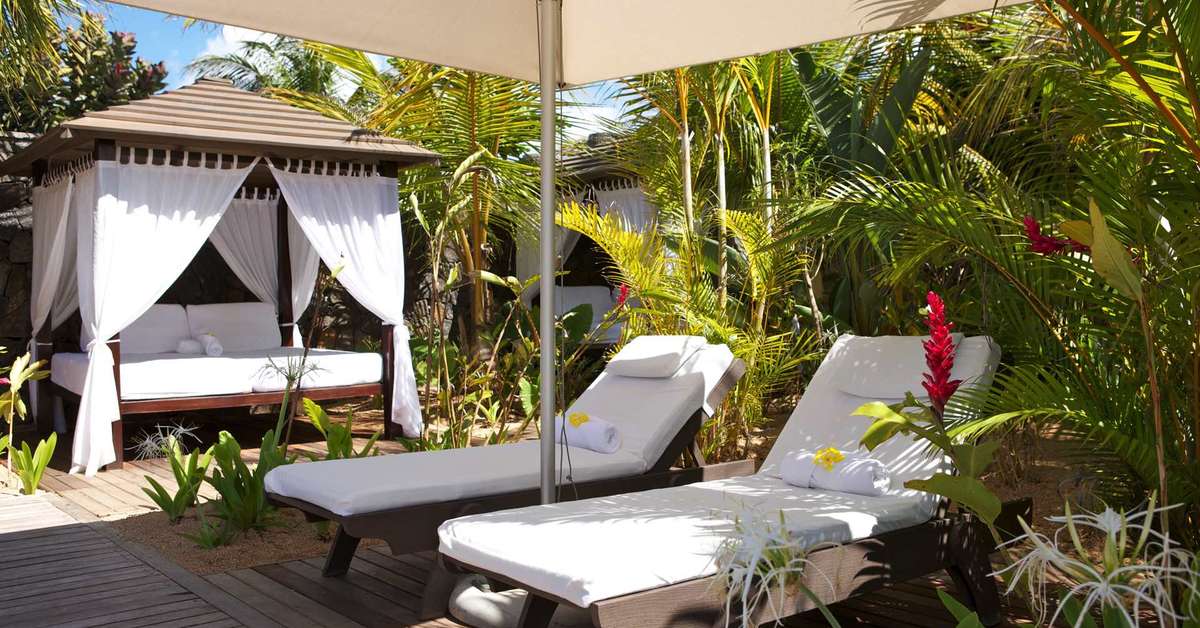 Een foto van het terras bij Tamassa Resort