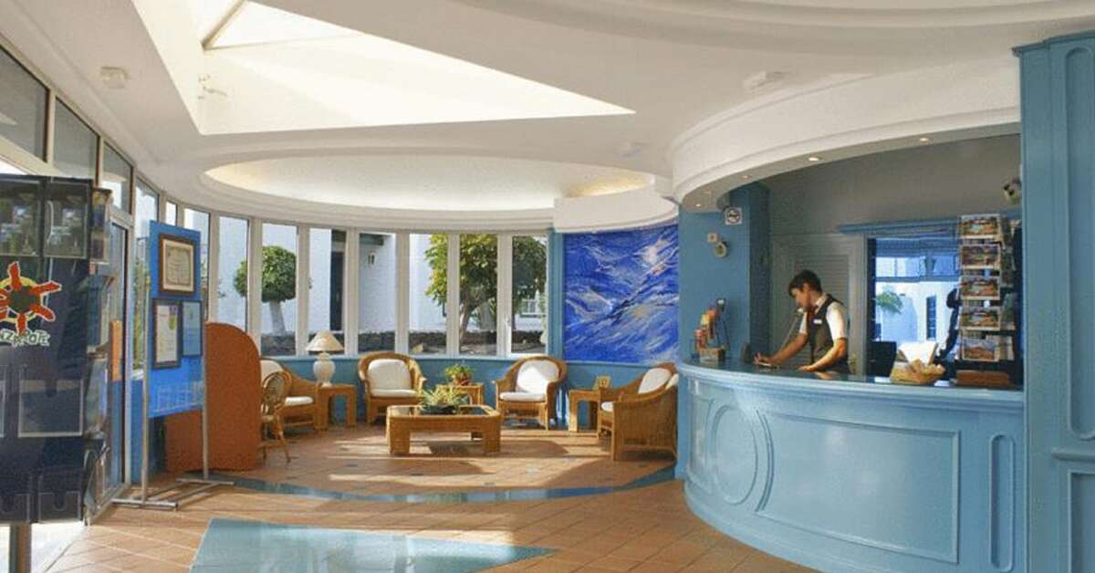 Een foto van het interieur van Barcarola Club Appartementen