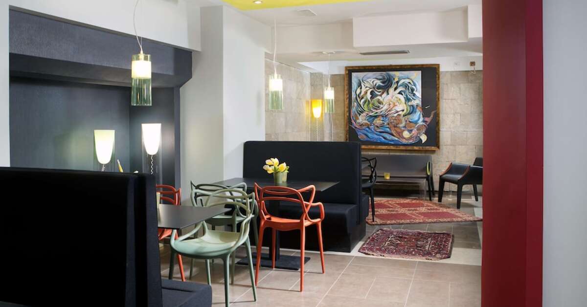 Een foto van de faciliteiten bij Aquamare City & Beach Hotel