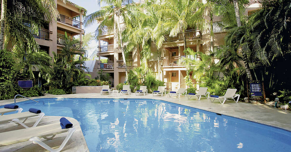 Een foto van een overzicht van Tukan Hotel Playa del Carmen