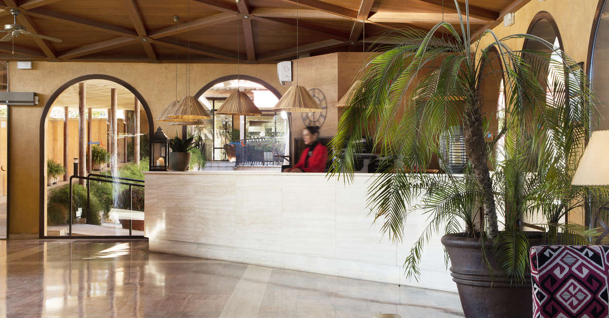 Een foto van het interieur van Luna Park Hotel & Spa