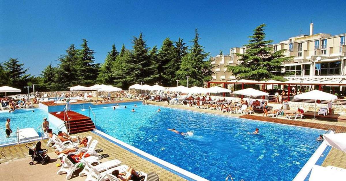 Ein Foto von einer Übersicht des Sunny Porec by Valamar