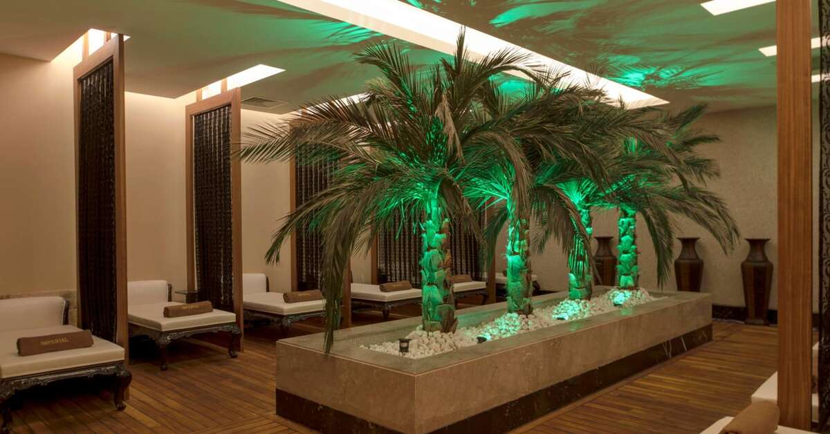 Een foto van het interieur van Delphin Imperial Lara