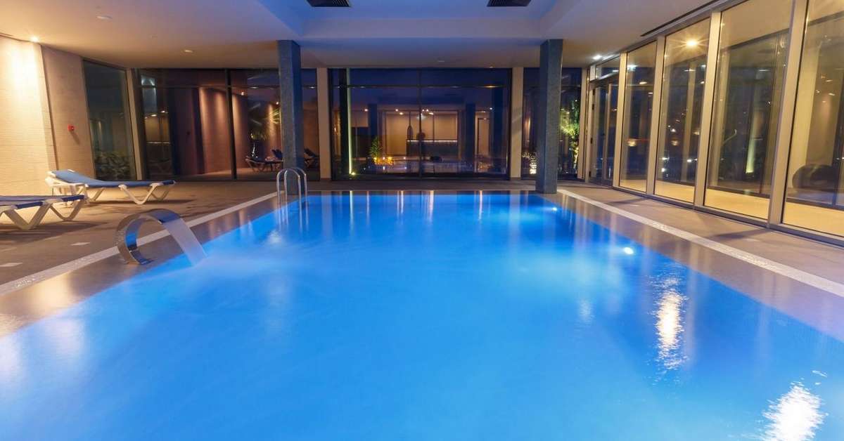 Een foto van het zwembad bij Hotel Baia Azul