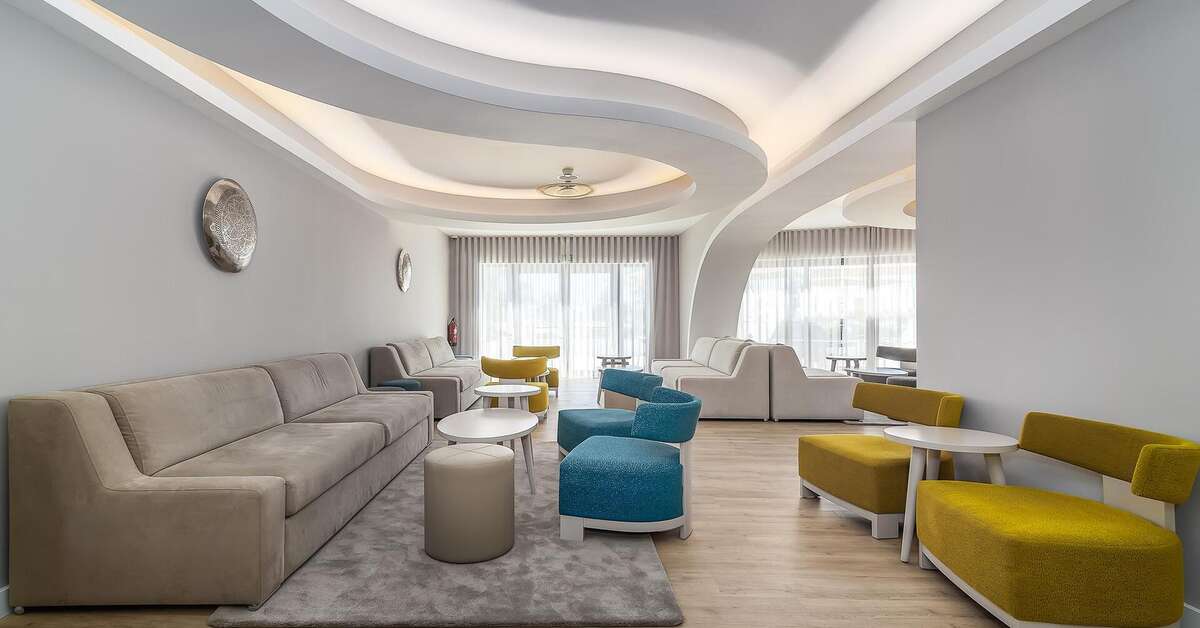 Een foto van het interieur van Jupiter Albufeira Hotel