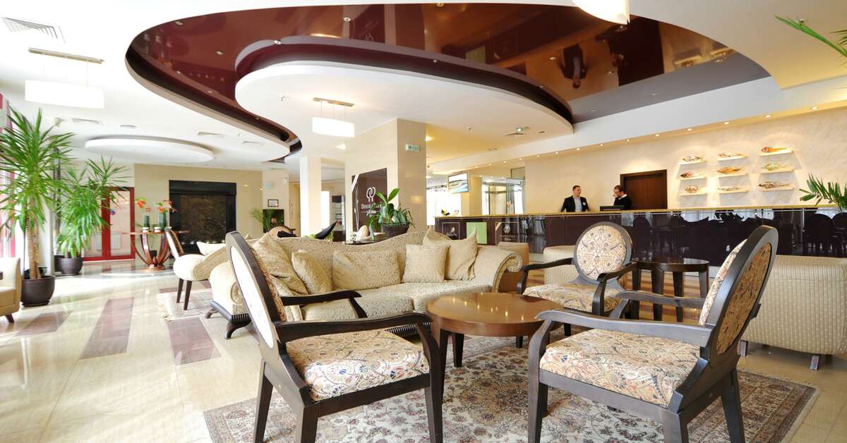 Een foto van het interieur van Apollo Spa Resort