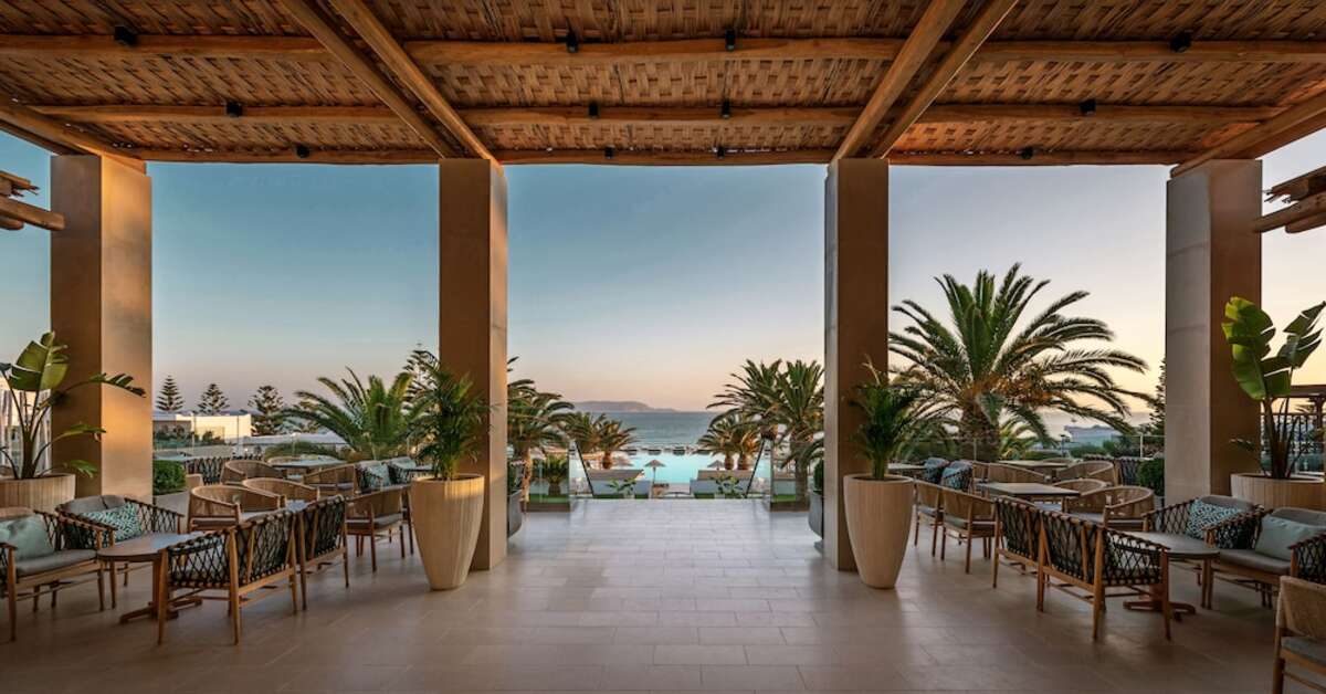 Een foto van de faciliteiten bij Mitsis Rinela Beach Resort & Spa