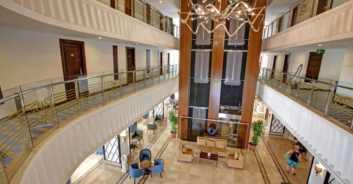 Een foto van het interieur van Dream World Resort & Spa