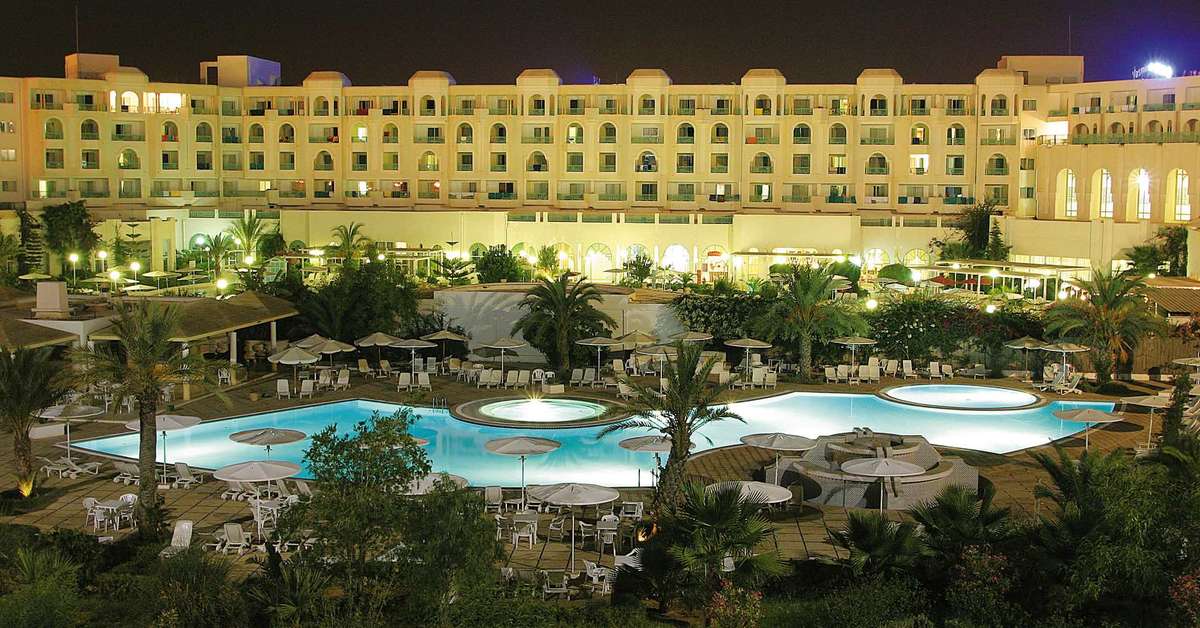 Een foto van het zwembad bij El Mouradi Hammamet Resort