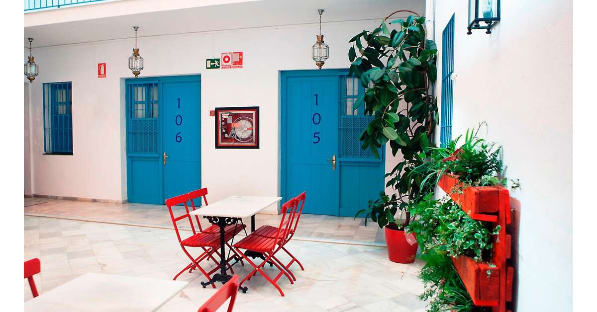 Een foto van de faciliteiten bij Casual Sevilla de las Letras