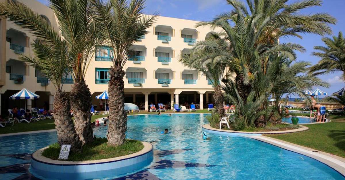 Een foto van het zwembad bij Mehari Hammamet