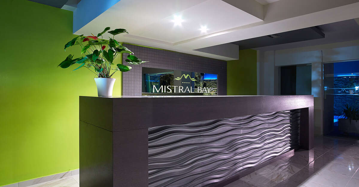 Een foto van het interieur van Mistral Bay