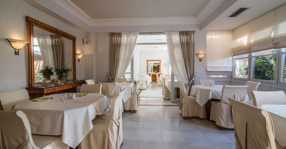 Een foto van de faciliteiten bij Antinea Suites & Spa