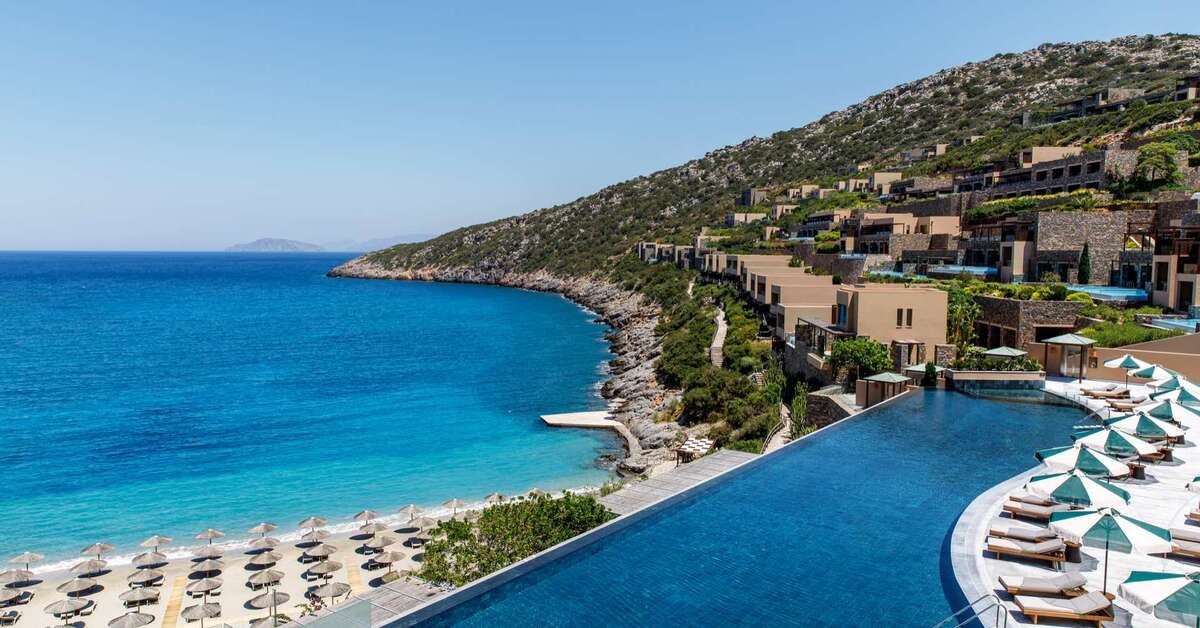 Een foto van het zwembad bij Daios Cove Luxury Resort & Villas