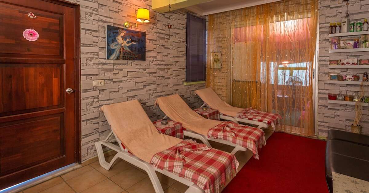 Ein Foto von den Einrichtungen im Ozlem Garden Hotel