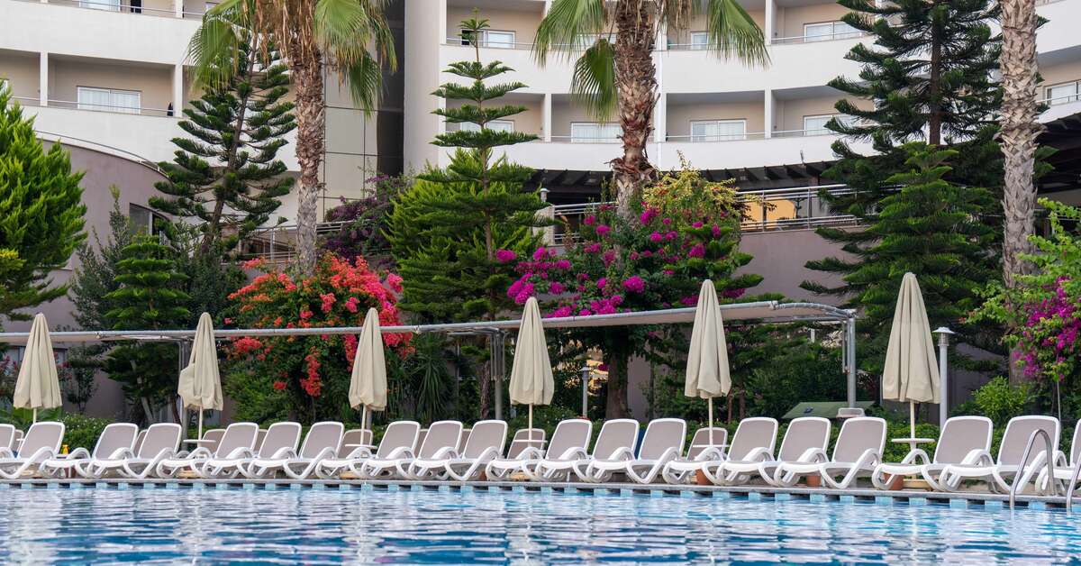 Een foto van het zwembad bij Vita Silva Hotel