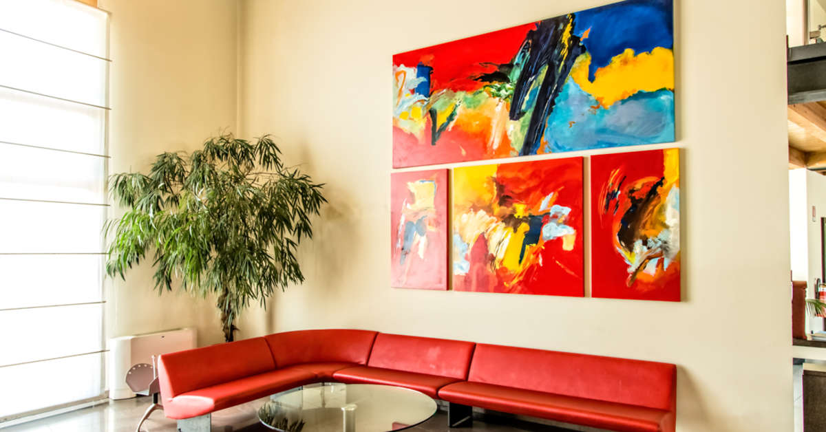 Een foto van het interieur van Parc Hotel
