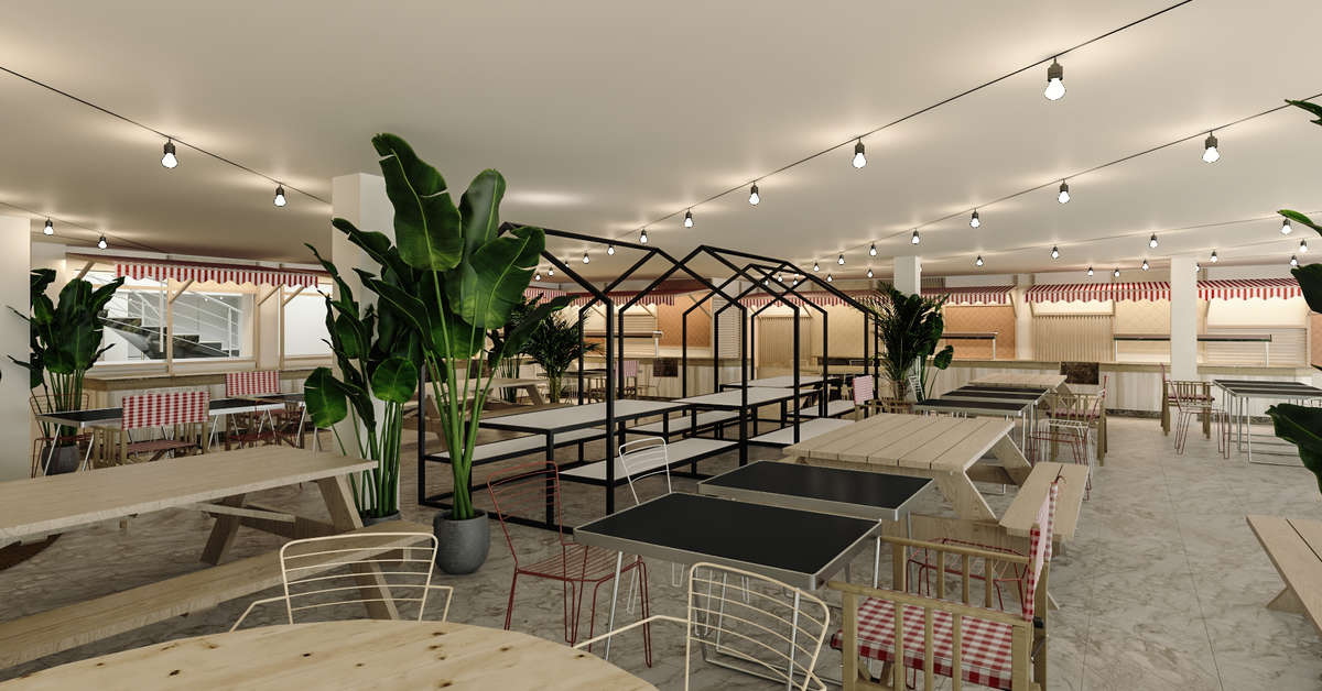 Een foto van het interieur van Tent Playa de Palma