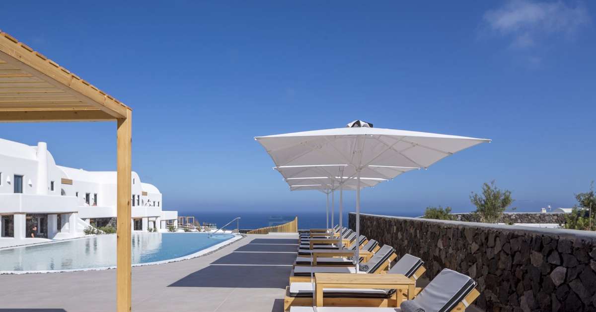 Een foto van het zwembad bij Elea Resort