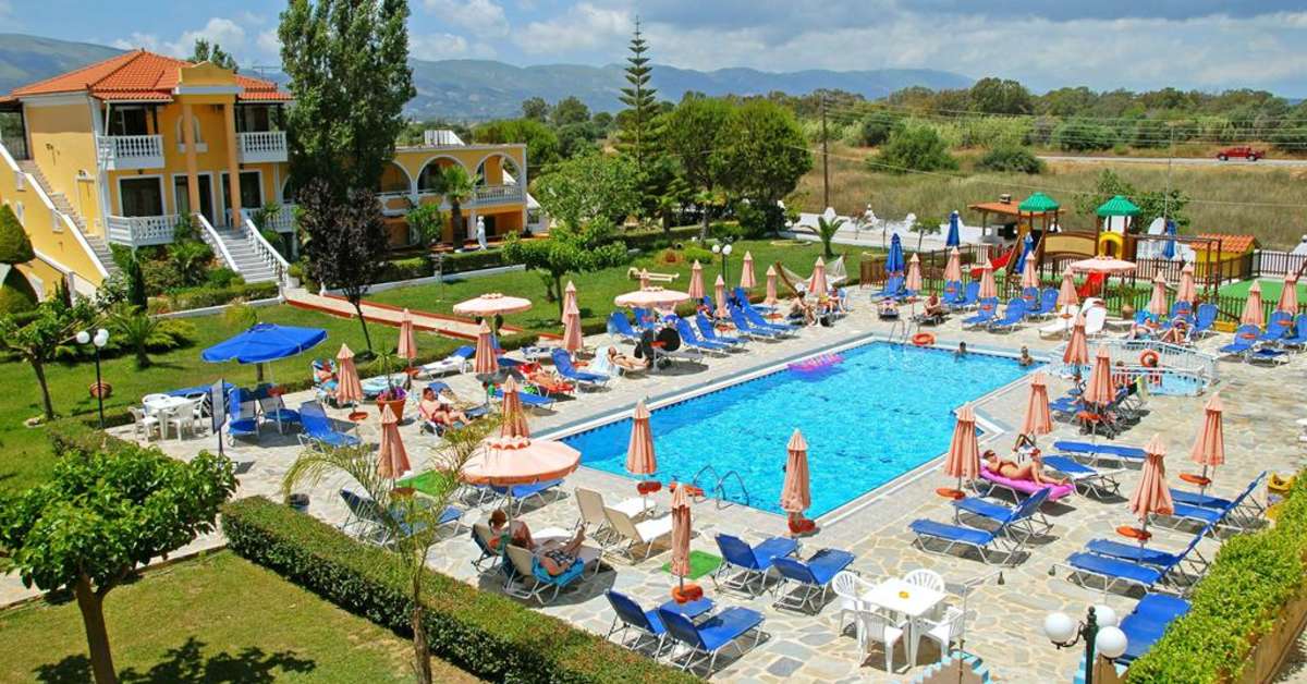 Een foto van een overzicht van Macedonia Hotel