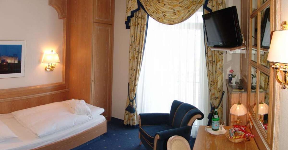 Een foto van een overzicht van Hotel Seehof Berlin