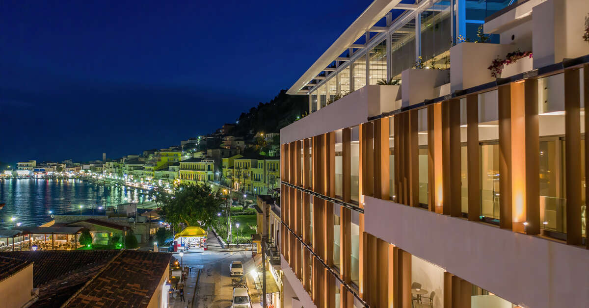Een foto van de buitenkant van Las Hotel & Spa