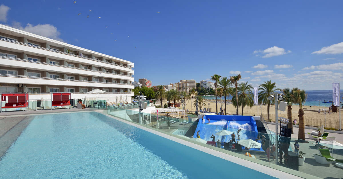 Ein Foto vom Pool im Innside by Melia Wave Calvia