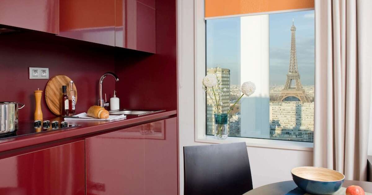 Een foto van Aparthotel Adagio Paris Tour Eiffel
