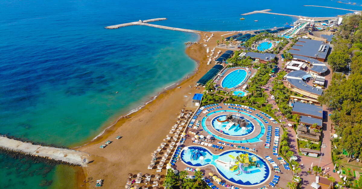 Een foto van het zwembad bij Eftalia Splash Resort