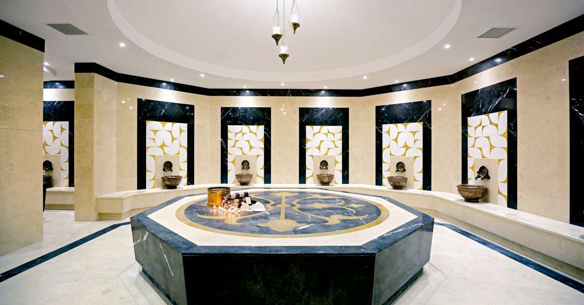 Ein Foto von den Einrichtungen im Side Sunport Hotel & Spa