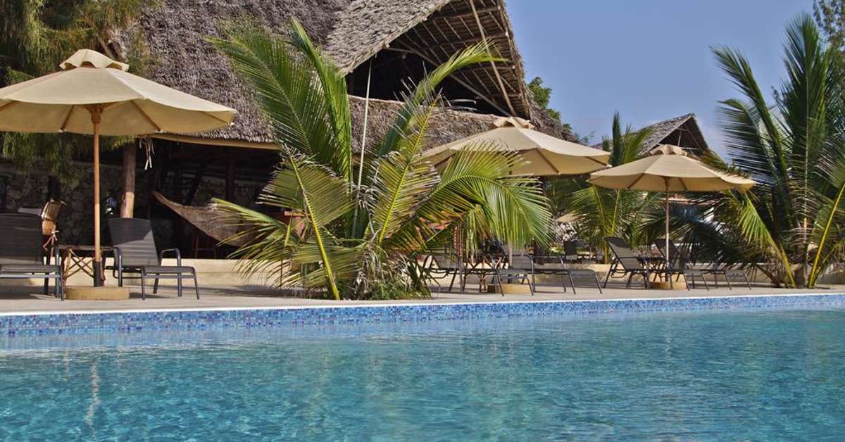 Een foto van het terras bij Sunshine Marine Lodge