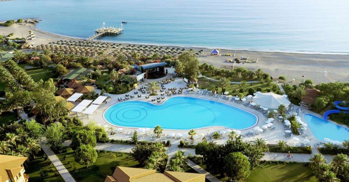 Een foto van het zwembad bij Justiniano Club Park Conti