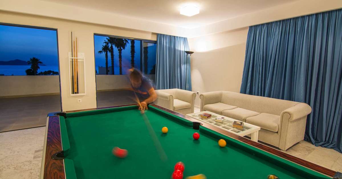 Een foto van de faciliteiten bij Aeolos Beach Hotel