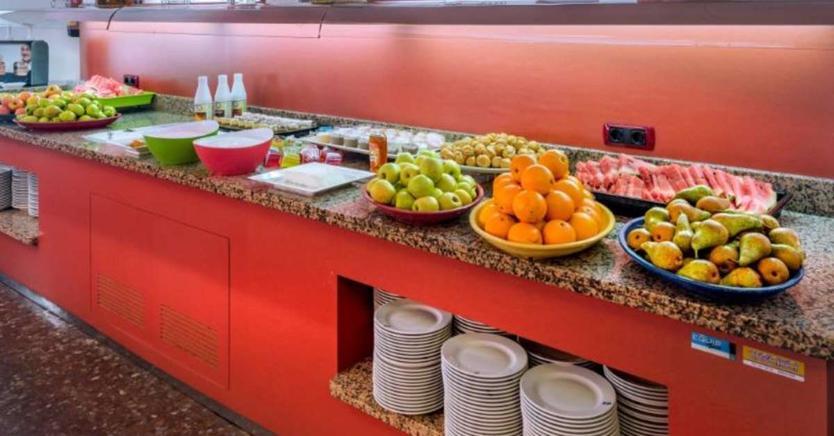 Een foto van de faciliteiten bij GHT Balmes Hotel Aparthotel & Splash