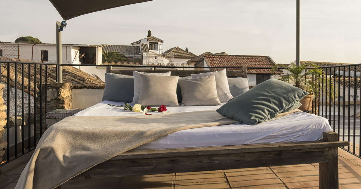 Een foto van het terras bij Balcon de Cordoba