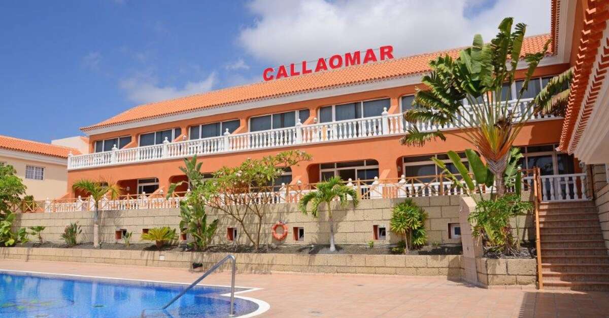 Een foto van het zwembad bij Appartementen Callaomar