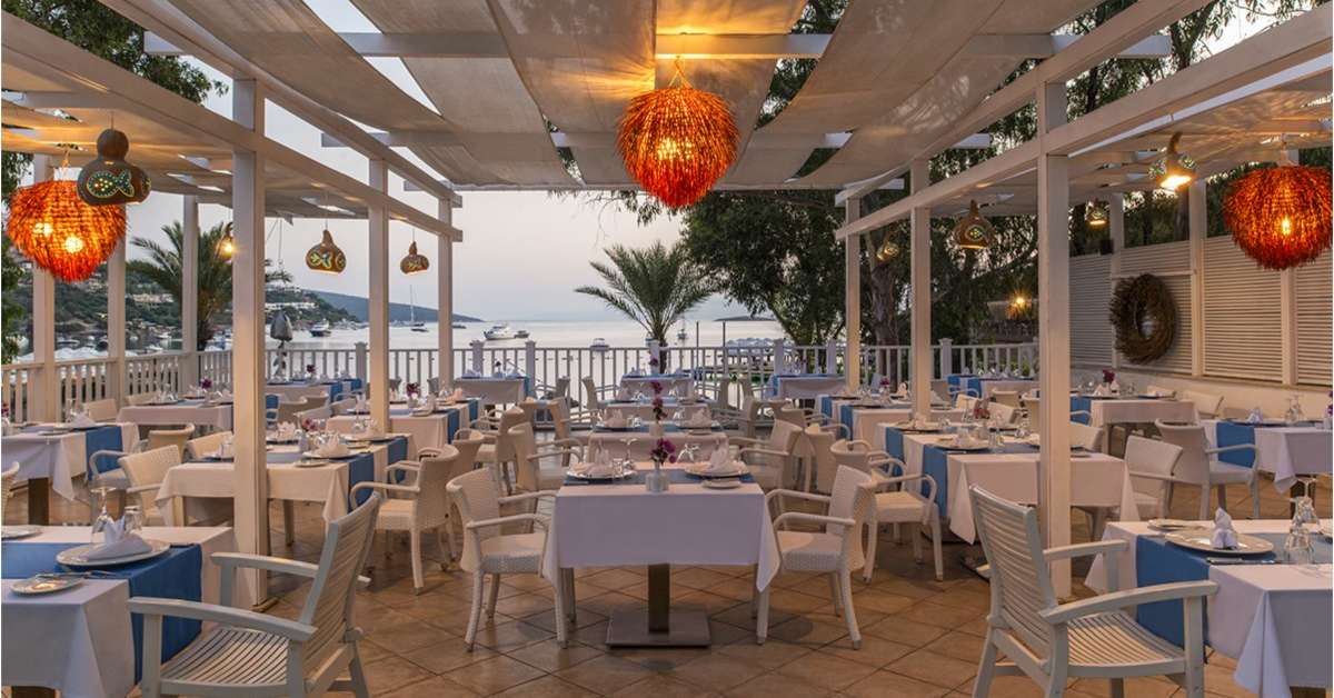 Een foto van het terras bij Hotel Caja by Maxx Royal