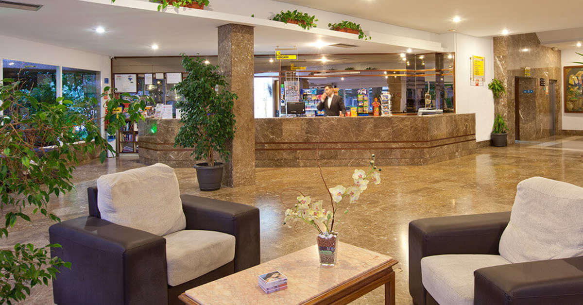 Een foto van het interieur van Aparthotel HM Martinique