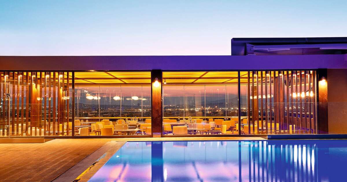 Ein Foto von den Einrichtungen im Wyndham Grand Athens