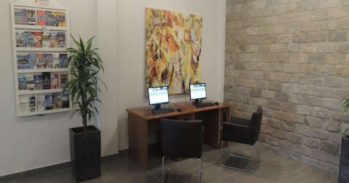 Een foto van het interieur van Villa del Mar
