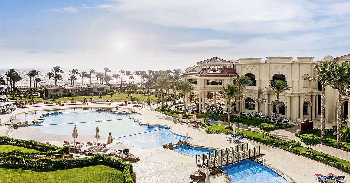 Een foto van het zwembad bij Rixos Sharm el Sheikh